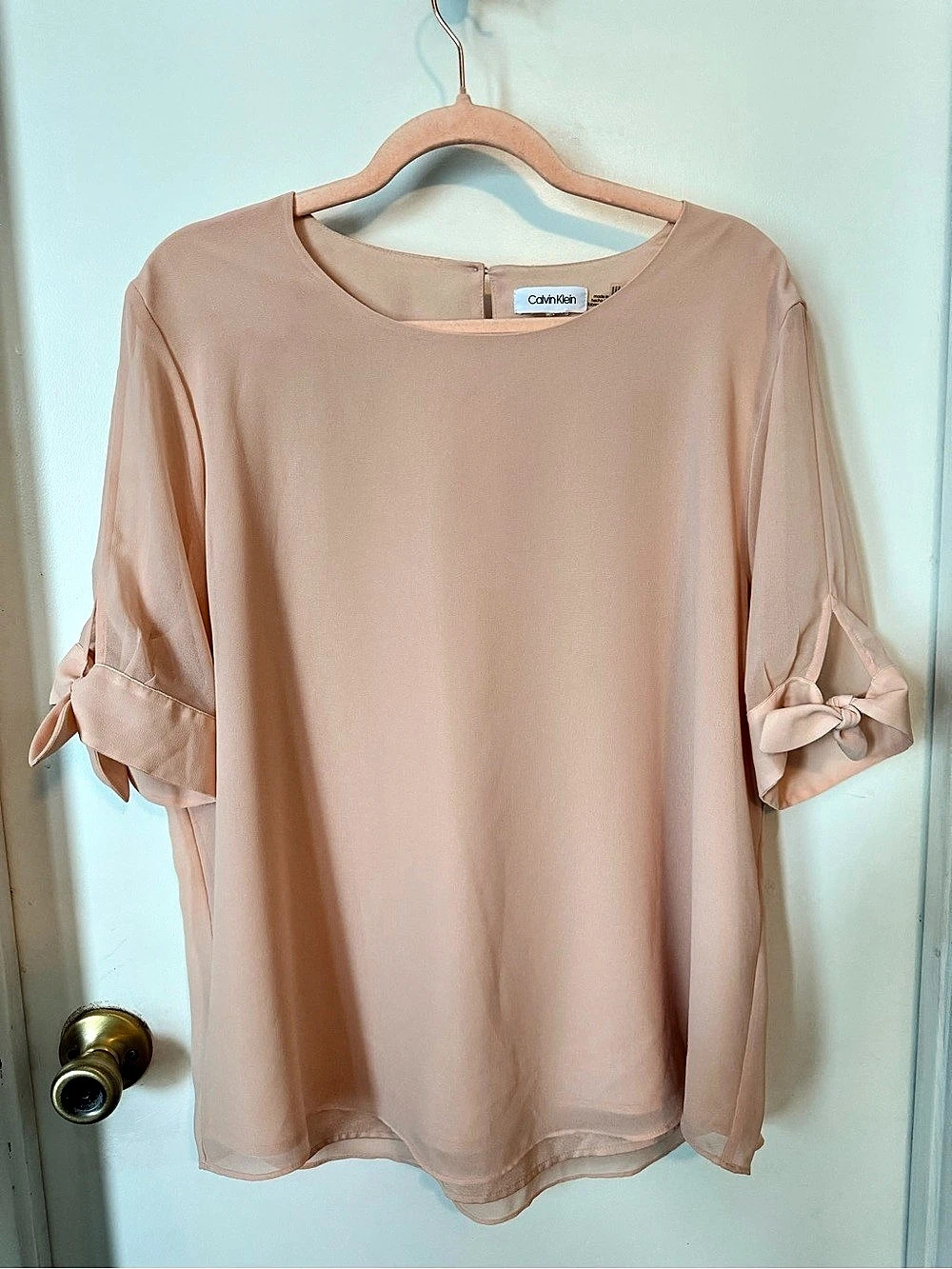 Calvin Klein Blouse in Pink Like New